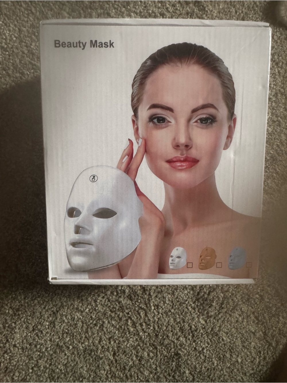 LED Facial Mask - White